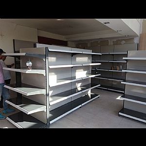 Λευκή πλάτη με Ανθρακί Ράφια
